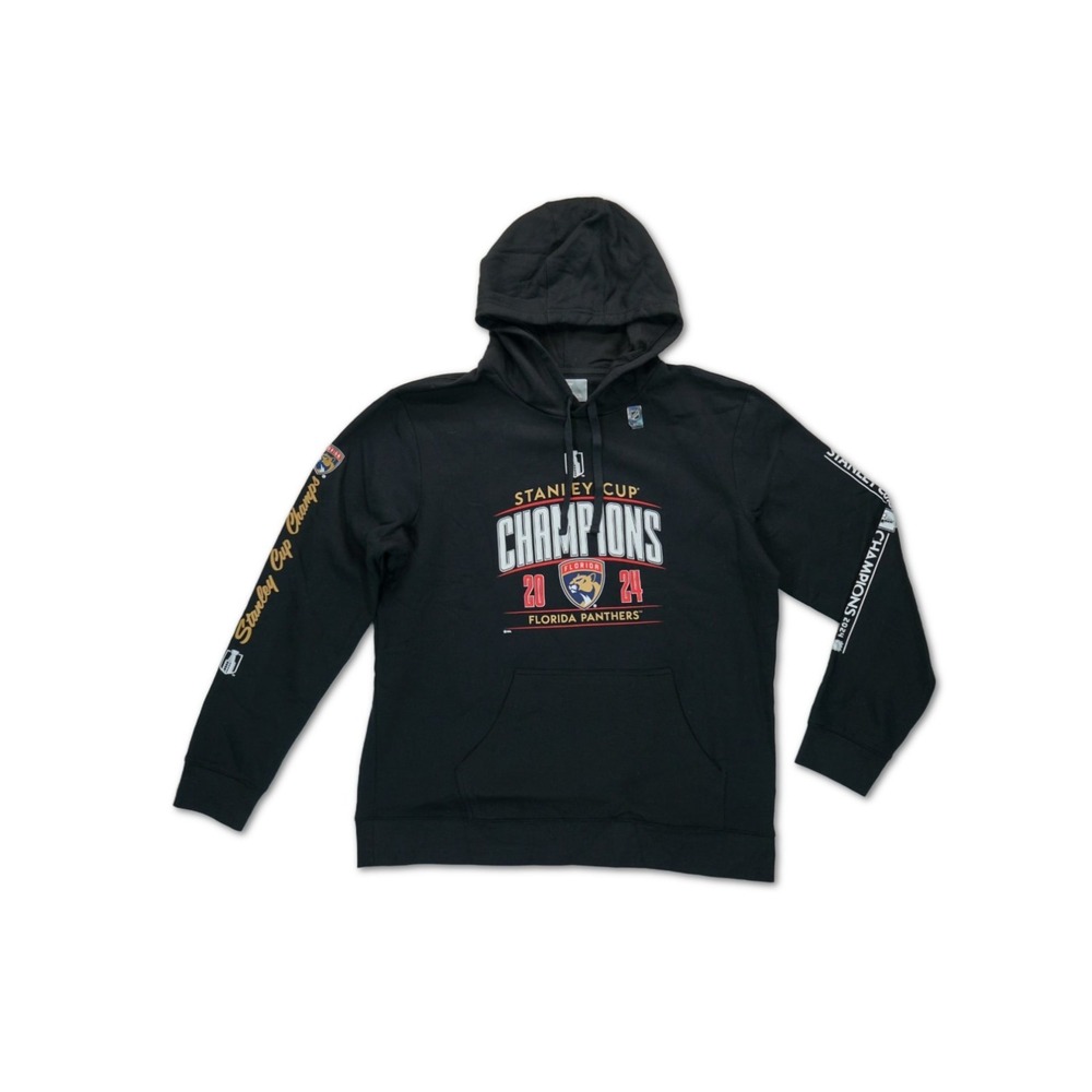 NWOT Florida Panthers NHL Stanley Cup Champs '24 Fanatics Hoodie Size XL